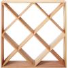 imageJumbo Bin 120 Bottle Wine Rack Natural