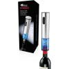 imageWine Enthusiast  Electric Blue Corkscrew  Automatic Wine Opener Corkscrew  Push Button  Easy Open  Wine KeySilver Push Button