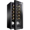 imageWine Enthusiast 24Bottle Compressor Wine Cooler with Upright Bottle Storage  Freestanding Wine Refrigerator with Digital Touchscreen and LED Temperature Display18Bottle