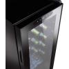 imageWine Enthusiast 24Bottle Compressor Wine Cooler with Upright Bottle Storage  Freestanding Wine Refrigerator with Digital Touchscreen and LED Temperature Display18Bottle