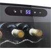 imageWine Enthusiast 24Bottle Compressor Wine Cooler with Upright Bottle Storage  Freestanding Wine Refrigerator with Digital Touchscreen and LED Temperature Display18Bottle