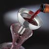 imageWine Enthusiast Aerating Funnel wRemovable Screen ampamp Stand  Premium Stainless Steel Wine Filter for Mess Free Pouring