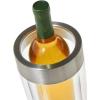 imageWine Enthusiast Double Wall Iceless Wine Bottle Chiller  Premium Thermal Insulated Single Bottle Bucket for Tabletop CoolingClear