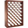 imageWine Enthusiast NFINITY Stackable 4 Foot Wine Rack  3 Column  Solid Mahogany 36 Bottles  Stylish Durable Wine Rack Home Decor  Bar Cabinet Liquor StorageWalnut