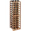imageWine Enthusiast NFINITY Stackable 4 Foot Wine Rack  3 Column  Solid Mahogany 36 Bottles  Stylish Durable Wine Rack Home Decor  Bar Cabinet Liquor StorageMahogany