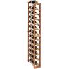 imageWine Enthusiast NFINITY Stackable 4 Foot Wine Rack  3 Column  Solid Mahogany 36 Bottles  Stylish Durable Wine Rack Home Decor  Bar Cabinet Liquor StorageMahogany