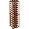 imageWine Enthusiast NFINITY Stackable 4 Foot Wine Rack  3 Column  Solid Mahogany 36 Bottles  Stylish Durable Wine Rack Home Decor  Bar Cabinet Liquor StorageWalnut