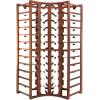 imageWine Enthusiast NFINITY Stackable 4 Foot Wine Rack  3 Column  Solid Mahogany 36 Bottles  Stylish Durable Wine Rack Home Decor  Bar Cabinet Liquor StorageWalnut