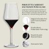imageWine Enthusiast Pirouette Pinot Noir Wine Glasses  277 oz BreakResistant LeadFree Crystal Glasses for Red Wine  Dishwasher Safe Tall Stemware for Burgundy Pinot Noir FruitForward Reds KitchenRed Wine