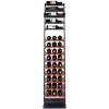 imageWine Enthusiast Vino Galerie Leaning Ladder Wine Rack  37Bottle Wall Mounted Wine Storage Display  Mango Wood ampamp Metal Bar Cabinet Wine Shelf  Modern Kitchen Dining Room Decor Organizer Furniture
