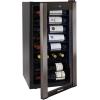 imageWine Enthusiast VinoView 28Bottle Wine Fridge  Freestanding Refrigerator with Matrix Shelves Adjustable 3965 F Thermostat Double Pane Glass Door ampamp LED Display
