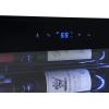 imageWine Enthusiast VinoView 28Bottle Wine Fridge  Freestanding Refrigerator with Matrix Shelves Adjustable 3965 F Thermostat Double Pane Glass Door ampamp LED Display