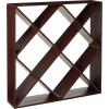 imageJumbo Bin 120 Bottle Wine Rack Mahogany