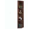 imageNFINITY Wine Rack Kit Quarter Round Shelf  Dark Walnut Stain