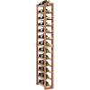 imageWine Enthusiast NFINITY Stackable 4 Foot Wine Rack  3 Column  Solid Mahogany 36 Bottles  Stylish Durable Wine Rack Home Decor  Bar Cabinet Liquor StorageMahogany