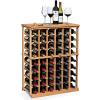 imageWine Enthusiast NFINITY Tabletop Wine Rack  Solid Mahogany Wine Storage Solution  Natural Finish  Stylish Durable Wine Rack Home Decor  Bar Cabinet CountertopNatural