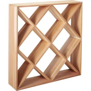 imageJumbo Bin 120 Bottle Wine Rack Natural