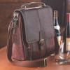 imageWine Enthusiast 3Bottle Leather Wine Tote Bag  Handcrafted Leather Wine Carrier with Dividers  Secure Buckle ampamp Zipper Closure  Portable Wine Cooler Bag for Picnics Travel ampamp Parties  Wine Gifts3 Bottle