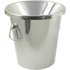 imageWine Enthusiast Stainless Steel Spittoon for Wine Tasting  Sleek Premium Wine Dump Bucket for Parties Events ampamp More