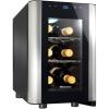 imageWine Enthusiast 6Bottle Countertop Wine Cooler  Compact Mini Fridge for Kitchen or Bedroom with 3 Shelves EnergyEfficient Cooling Adjustable Digital Temperature Control