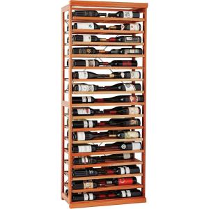 imageNFINITY LabelView Wine Rack Kit with Rolling Shelves  Natural Finish