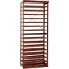imageNFINITY LabelView Wine Rack Kit with Rolling Shelves  Walnut Finish