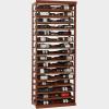 imageNFINITY LabelView Wine Rack Kit with Rolling Shelves  Walnut Finish