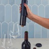 image:imageWine Enthusiast Electric Blue Omega AllInOne Automatic Wine Opener amp Preserver Set  Fully Electric Corkscrew with Charging Station amp Accessories  Aerate Wines amp Seal Bottles 7 Piece Set OmbreOmbre