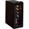 image:imageWine Enthusiast 12Bottle Slimline Wine Cooler  Energy Efficient Freestanding Wine Refrigerator  Upright Bottle Storage Adjustable Thermostat Digital Touchscreen 203 x 104 x 25412 Bottle Slimline  Black