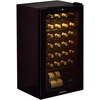 image:imageWine Enthusiast 33Bottle Compressor Wine Cooler wUpright Bottle Storage  Freestanding 33 Cu Ft Wine Refrigerator LED Digital Control Panel EnergyEfficient Cooling of 4164F33Bottle
