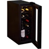 image:imageWine Enthusiast 12Bottle Slimline Wine Cooler  Energy Efficient Freestanding Wine Refrigerator  Upright Bottle Storage Adjustable Thermostat Digital Touchscreen 203 x 104 x 25412 Bottle Slimline  Black